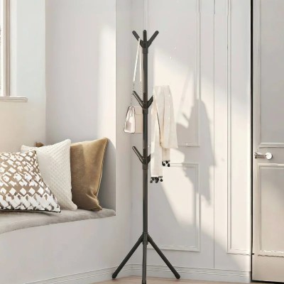 Cuier vertical metalic 166 cm cu agatatori multiple foto