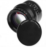 Obiectiv manual TTArtisan 50mm F1.2 negru pentru Sony E-mount