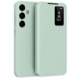 Husa tip carte SmartView Series pentru Samsung Galaxy A37 5G, Verde, Piele Ecologica