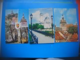 HOPCT LOT 3663 - 3 CARTI POSTALE-SIGHISOARA - JUD MURES-CIRCULATE, Circulata, Printata