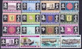 DB1 Uzuale 1969 - 70 Guernsey Vederi 16 v. MNH, Nestampilat