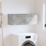 vidaXL Dulap de perete, gri beton, 100x36,5x35 cm, lemn prelucrat 830120