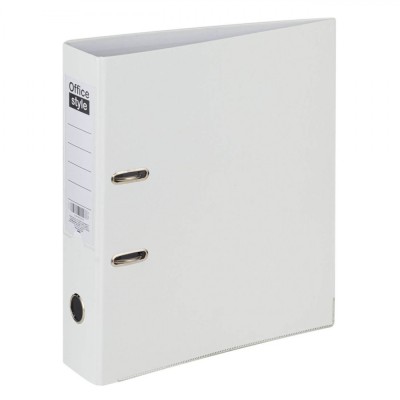 Biblioraft Office Style, A4, 2 Inele, Culoare Alb, Dimensiuni 29x32cm foto