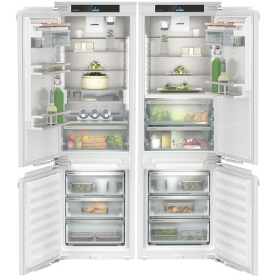 Side by side IXCC 5155, Clasa D, NoFrost, BioFresh, 499 L foto