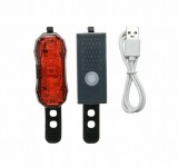 Far cu stop si incarcare USB, iluminare puternica si design compact
