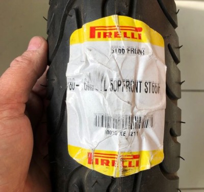 Anvelopa fata Pirelli ST66 100/80-16 M/C 50P foto