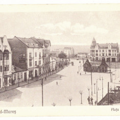 5262 - TARGU-MURES, Market, Romania - old postcard - unused