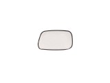 Geam oglinda exterioara cu suport fixare Toyota Avensis (T22), 09.1997-03.2003, Stanga, incalzita; geam convex; cromat