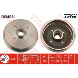 Tambur frana VW POLO (6N2) (1999 - 2001) TRW DB4081