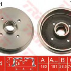 Tambur frana SEAT CORDOBA Vario (6K5) (1996 - 1999) TRW DB4081