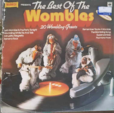 Disc vinil, LP. The Best Of The Wombles - 20 Wombling Greats-THE WOMBLES foto