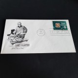 FDC. Plic Vintage &#039;Prima Zi de Emisiune&#039; - Omagiu Filateliștilor, SUA, 1972