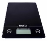 Cantar bucatarie digital, din sticla, 5kg, negru / ZLN1686