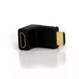 Adaptor HDMI 90 grade tata la HDMI mama