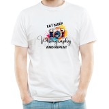 Tricou personalizat PhotoGrapher, pentru fotografi/pasionati de fotografie, L
