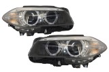 Faruri Full LED Bi-Xenon Angel Eyes BMW 5 Series F10 F11 (2011-2013) LCI Facelift Look Performance AutoTuning