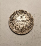Franta 2 Franci Francs 1881 A, Europa