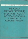 Cumpara ieftin Metodica predarii disciplinei Economie-politica a PCR - Costache Sandu