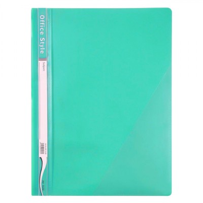 Dosar Plastic Office Style, A4, Sină, Etichetă, Verde Marin foto