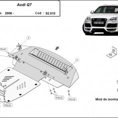 Scut motor metalic Audi Q7 2006-2015
