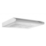 Hota traditionala Heinner, 209.7 m3/h, 60 cm, 1 motor, Iluminare LED, Alb