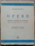 Opere - Al. Macedonski// vol. 4, 1946