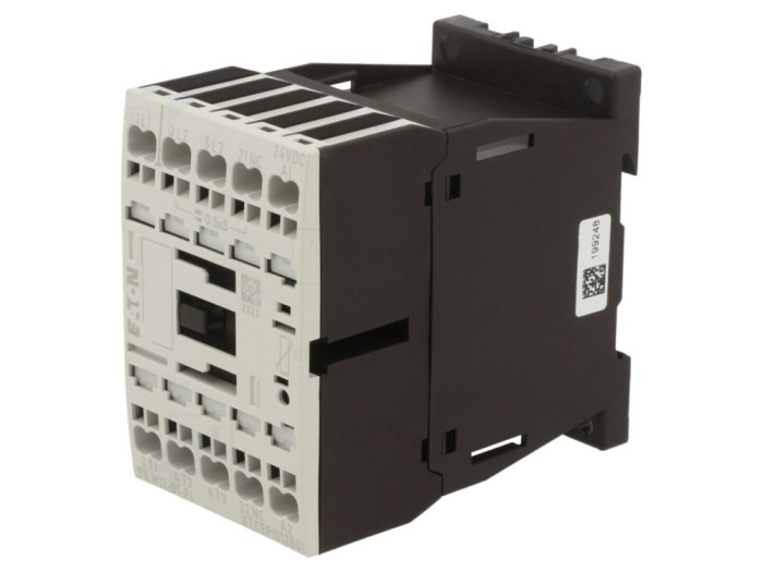 Contactor 3P NO 24VDC 12A