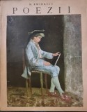 Mihai Eminescu - Poezii (1943, Casa Scoalelor, Editie cu Reproduceri I. Andreescu) Carte Veche