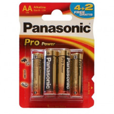 Baterie Panasonic Pro Power AA R6 1,5V alcalina LR06PPG/6BP set 6 buc.