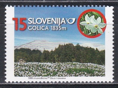 Slovenia 1999 - Muntele Golica, MNH foto