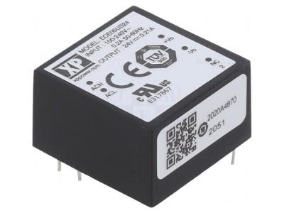 Convertor AC/DC 5W 24VDC ECE05US24 foto