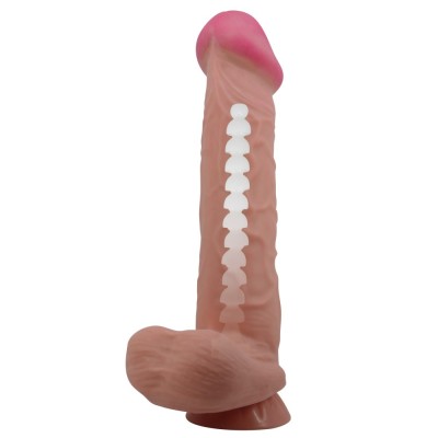 Dildo Bendable Mendel Natural 26cm foto