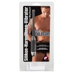 Dilatator flexibil din silicon cu 7 moduri de vibratie Silicone Dilator Black