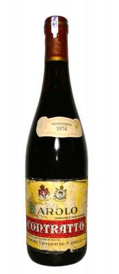 Z 43 - VIN BAROLO CONTRATTO, DOC, recoltare 1974 cl 72 gr 13,5 foto