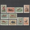 Erdei &Aacute;llatok (Animale de Padure) LP 1345-1354 1953, Nestampilat