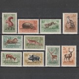 Erdei &Aacute;llatok (Animale de Padure) LP 1345-1354 1953
