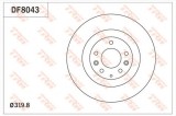 Disc frana MAZDA CX-7 (ER) (2006 - 2016) TRW DF8043