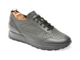 Pantofi LE COLONEL gri, 48901, din piele naturala