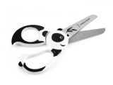 Foarfeca pentru copii stangaci si dreptaci Fiskars, 13 cm, Panda alb, Crisalida