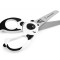 Foarfeca pentru copii stangaci si dreptaci Fiskars, 13 cm, Panda alb