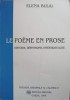 LE POEME EN PROSE. HISTOIRE, DEFINITIONS, INTERTEXTUALITE-ELENA BULAI-175718