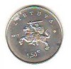 SV * Lituania 1.5 EURO / 1 EURO 50 CENTS 2017 * AUNC +, Europa, Nichel