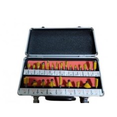 Set freze lemn , freze obarfreza ,prindere 8 mm ,set 24 piese