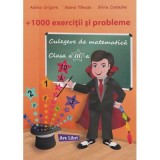 Culegere de matematica - Clasa 3 - 1000 exercitii si probleme - Adina Grigore