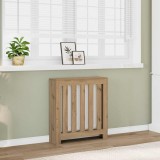 Mască Calorifer Stejar Artizanal 78x20x82 cm vidaXL Lemn Maro Acoperire Radiator Modernă cu Raft