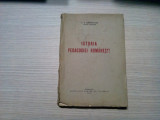 ISTORIA PEDAGOGIEI ROMANESTI - S. S. Barsanescu -1941, 151 p.