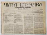 VIATA LITERARA , DIRECTOR G. MURNU , SAPTAMANAL , ANUL I , NR. 18 , 19 IUNIE , 1926