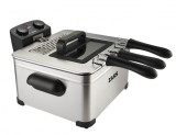 Friteuza cu ulei din inox cu 3 cosuri, 5 litri, Zass ZDF 07 - RESIGILAT