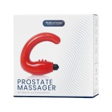 Vibrator anal MEDICA-GROUP Prostate Massager, pentru stimularea prostatei, rezistent la apă, roșu