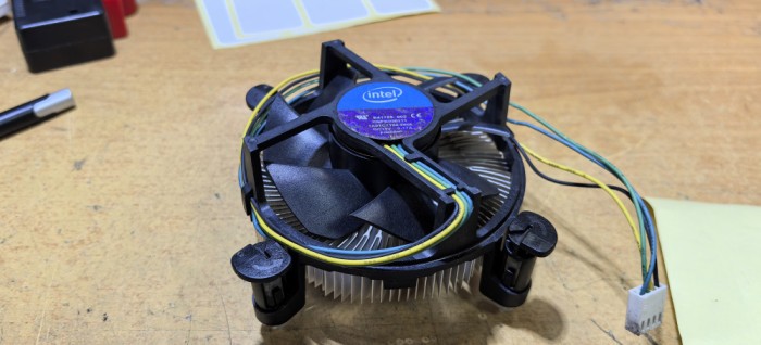 Cooler Ventilator PC intel E417769-002 Socket 1156 #A8368Aus